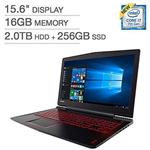 Lenovo Legion Y520 15.6" IPS Full HD (1920x1080) Gaming Laptop - Intel Core i7-7700HQ, 16GB DDR4, 256GB PCIe SSD + 2TB HDD, NVIDIA GTX 1050Ti 4GB, Backlit, Type-C, Windows 10 (Renewed)