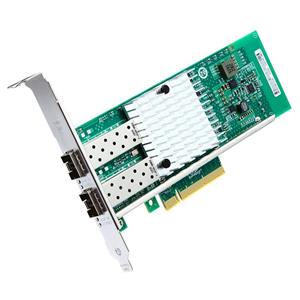 10Gb PCI-E Network Card X520-DA2, Dual SFP+ Ports for Intel 82599ES Chipest, 10G PCI Express NIC Support Windows Server, Win 7/8/10/Visa, Linux, VMware