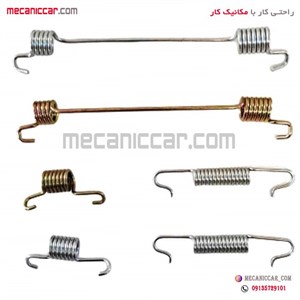 کیت فنر لنت عقب پژو 206 تیپ 2 و 3 طهران پارت
