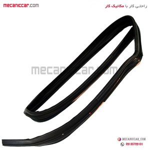 نوار دور کلاف شیشه (ماهوتی) جلو چپ تیبا