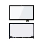 LCDOLED Compatible 15.6 inch Touch Screen Digitizer Front Glass Panel + Bezel Replacement for Lenovo Flex 2 15 15D 59418271 59422158 59422161