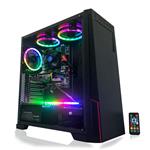 Gaming PC Desktop Computer Intel i5 3.10GHz,8GB Ram,1TB Hard Drive,Windows 10 pro,WiFi Ready,Video Card Nvidia GTX 650 1GB, 3 RGB Fans with Remote