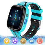 (MeritSoar Kids Smart Watch with GPS Tracker SOS Camera Game 1.44 inch Touch Screen Sport Smartwatch Camera Cell Phone Girls Boys for iOS & Android (Blue