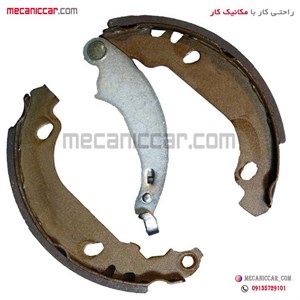 لنت ترمز چرخ عقب پژو ۲۰۶ تیپ 2 اچ ای سی