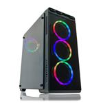 Gaming PC Desktop Computer by Alarco Intel i5 3.10GHz,8GB Ram,1TB Hard Drive,Windows 10 pro,WiFi Ready,Video Card Nvidia GTX 650 1GB, 4 RGB Fans