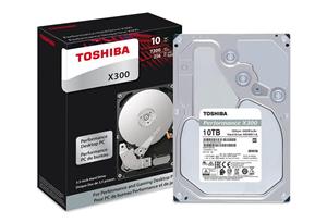 هارد دیسک اینترنال توشیبا X300 10TB HDWR11AEZSTA Toshiba HDWR11AXZSTA Performance Gaming Internal Hard Drive 7200 RPM SATA 6Gb 256 MB Cache 3.5 