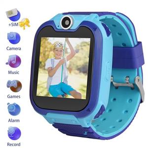 Kids Smartwatch with SIM Card Included,Two-Way Phone Call Games Camera Music Player 1.54 inch Touch Screen Boys Girls,Children Birthday Gift