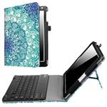 Fintie iPad 9.7 2018 2017 / iPad Air 2 / iPad Air Keyboard Case - Folio Stand Cover with Removable Wireless Bluetooth Keyboard for Apple iPad 6th / 5th Gen, iPad Air 1/2, Emerald Illusions