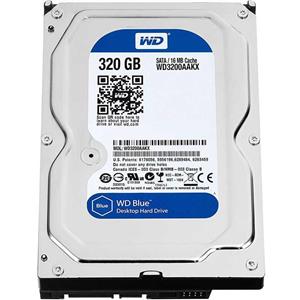 هارد اینترنال Western Digital Caviar 320 Western Digital Caviar Blue 320 GB Bulk/OEM Hard Drive 3.5 Inch, 8 MB Cache, 7200 RPM SATA II WD3200AAJS