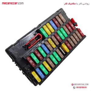 جعبه فیوز زیر داشبورد داخل اتاق ۴۰۵ و پارس دناکو