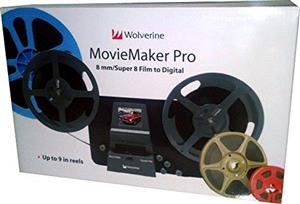 Wolverine 8mm & Super 8mm Reels to Digital MovieMaker Pro Film Digitizer, Film Scanner 