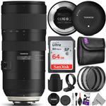 Tamron SP 70-200mm f/2.8 Di VC USD G2 Lens for Nikon F Cameras w/Tamron Tap-in Console and Essential Photo Bundle (Tamron 6 Year Limited USA Warranty)