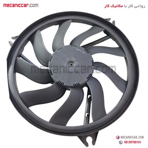 پروانه فن بهینه توربو با دیاق پژو 206 ایده ساخت