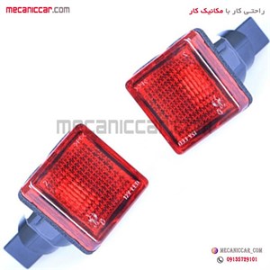 چراغ لای درب سمند ایساکو