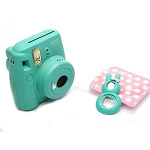 Lovely Kitty Selfie and Close Up Lens Shot Mirror for Fujifilm Instax Mini 8 Mini 9 Polaroid PIC-300 Hellokitty Instant Camera (White Cat) 