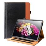 iPad Pro 11 Case 2018 HLHGR Premium Leather Smart Case Multiple Viewing Angles Stand Folio Cover with Auto Wake/Sleep Pencil Holder and Card Pocket for iPad Pro 11" 2018 Release,Black/Brown