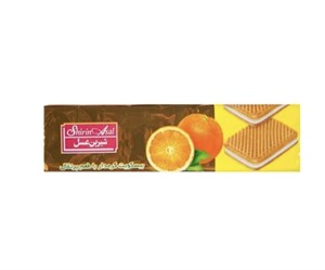 بیسکویت کرمدار پرتقال شیرین عسل  - 120 گرم بسته 40 عددی - 1 کارتون بیسکوییت