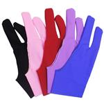 SENHAI 5 PCS Artist Glove for Drawing Tablets Anti-fouling, 5 Colors Free Size Gloves for Graphics Tablet Left or Right Hand- Blue, Pink, Black, Purple, Red