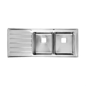 سینک ظرفشویی پرنیان استیل مدل PS 1214 توکار
