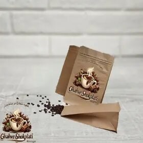 قهوه فول کافئین قهوه شکلاتی 100% ربوستا 500 گرم
