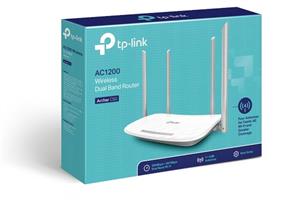 روتر وایرلس چهار پورت سری AC1200 دو باند تی پی لینک Archer C50 TP-LINK TP-Link Archer C50 Wireless Dual Band Router 