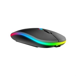 موس بی‌سیم RGB سایلنت مدل X2 | بلوتوثی و شارژی