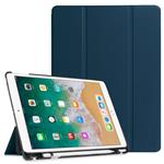 Fintie Case with Built-in Apple Pencil Holder for iPad Air 10.5" (3rd Gen) 2019 / iPad Pro 10.5" 2017 - [SlimShell] Ultra Lightweight Standing Protective Cover with Auto Wake/Sleep, Navy