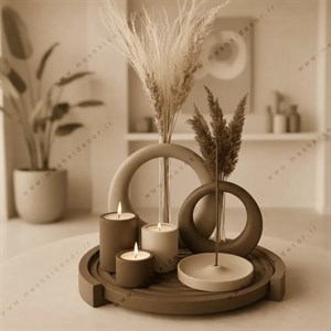 ست دکوری سنگ مصنوعی خاص مدل مهر
