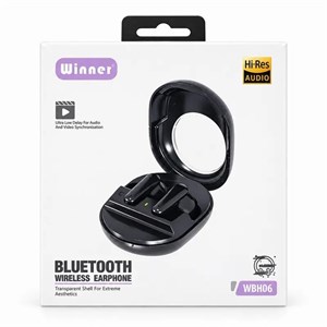 هدفون بی‌سیم وینر WBH06 بدنه شفاف Low Latency کد 140651