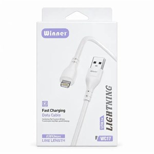 کابل USB به لایتنینگ وینر WC17 فست شارژ کد 140664