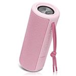 Xeneo X21 Portable Bluetooth Outdoor Speaker for Girls Wireless Bluetooth Speaker Waterproof for Teens, Ladies with FM Radio, Micro SD Card Slot, AUX, TWS - Hard Travel Case Included (Pink)