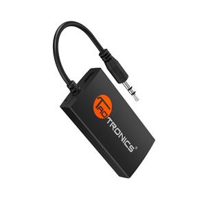 TaoTronics Portable Bluetooth Transmitter for TV Wireless Audio Adapter Connected to 3.5mm Audio Receiver, Paired with Bluetooth Headphones, aptX Low Latency, A2DP Stereo Music Transmission