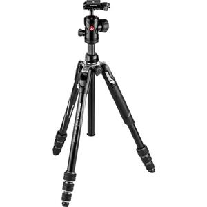 Manfrotto Befree Advanced Travel Aluminum Tripod with Ball Head (Twist Locks, Black) 