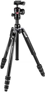 Manfrotto Befree Advanced Travel Aluminum Tripod with Ball Head (Twist Locks, Black) 