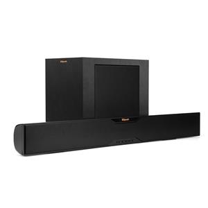 Klipsch R-10B Bluetooth Soundbar with Wireless Subwoofer (Satin Black) 