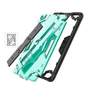 Zhaowei for Xiaomi Mi Pad 4 Mipad 8.0 Tablet Armor Tough Stand Case Cover,Hand Strap Design (Mint Green) 