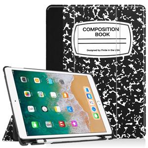 Fintie Case with Built-in Apple Pencil Holder for iPad Air 10.5" (3rd Gen) 2019 Pro 2017 [SlimShell] Ultra Lightweight Standing Protective Cover Auto Wake/Sleep, Composition Book 