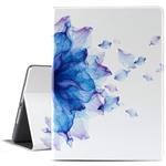 iPad Air 2 Case, Glowish 9.7 ipad 6th/ 5th Generation Cases Premium Leather Folio Case and Multiple Viewing Angles Stand for iPad Air 2/1(Blue Flowers)