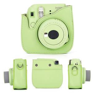 Leebotree Lime Green Camera Accessories Compatible with Fujifilm Instax Mini 9 or 8 Include Case/Album/Selfie Lens/Filters/Wall Hang Frames/Film Frames/Border Stickers/Corner 