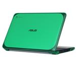 mCover iPearl Hard Shell Case for 11.6" ASUS Chromebook C202SA Series Laptop - Green