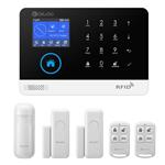 DIGOO HOSA 2G Wireless Home and Business Security Alarm System, 433MHz GSM&WIFI Smart Security System DIY Kits, Burglar Alarm With Full Touch Screen,Auto Dial and APP Remote Control