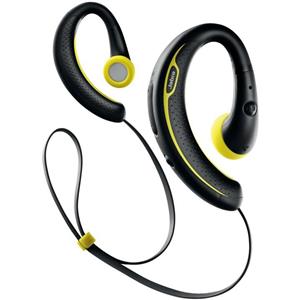 هندزفری هدست هدفون (Jabra Sport Plus Wireless Bluetooth Stereo Headphones, Retail Packaging, Black/Yellow (Discontinued by Manufacturer