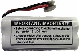 باطری یونیدن مدل BT-1021 Uniden BT-1021 Replacement Rechargeable Battery For many Uniden Phone Systems and Cordless Handsets, Nickel Metal Hydride Rechargeable Battery, DC 2.4V 300mAh