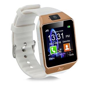 Padgene DZ09 Bluetooth Smart Watch with Camera for Samsung, Nexus, HTC, Sony, LG and Other Android Smartphones (Gold (White Band)) 