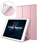 DTTO iPad 9.7 Case 2018 iPad 6th Generation Case / 2017 iPad 5th Generation Case, Slim Fit Lightweight Smart Cover with Soft TPU Back Case for iPad 9.7 2018/2017 [Auto Sleep/Wake] - Rose Gold