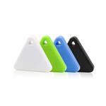 Tracker, Effeltch Smart Key Phone Wallet Finder Locator GPS Tracker Anti Lost Alarm with Selfie Shutter for iOS, Android Smartphone (Triangle 4pcs)