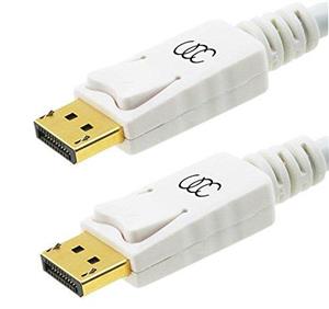 DP Cable 25FT DisplayPort to 25 Feet 4K Resolution Ready Latest Version Gold Plated with Latches 