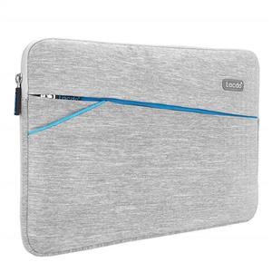 Lacdo 15.6 Inch Laptop Sleeve Bag Compatible Acer Aspire, Predator, Toshiba Satellite, Dell Inspiron, ASUS X551MA, F555LA HP Pavilion, Lenovo MSI GL62M, Chromebook Notebook Case, Water Resistant, Gray 