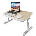 Laptop Bed Tray Table - Adjustable Laptop Bed Stand Desk, Folding Laptop Standing Desk Table, Portable Computer Lap Desk Tablet Table Riser for Sofa Couch Floor by HUANUO