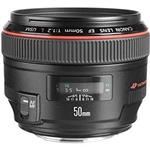 Canon EF 50mm f/1.2 L USM Lens for Canon Digital SLR Cameras - Fixed International Version (No Warranty)